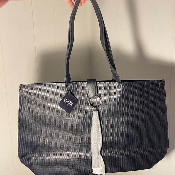 Ulta Beauty Handbags - navy blue tote bag from Ulta Beauty